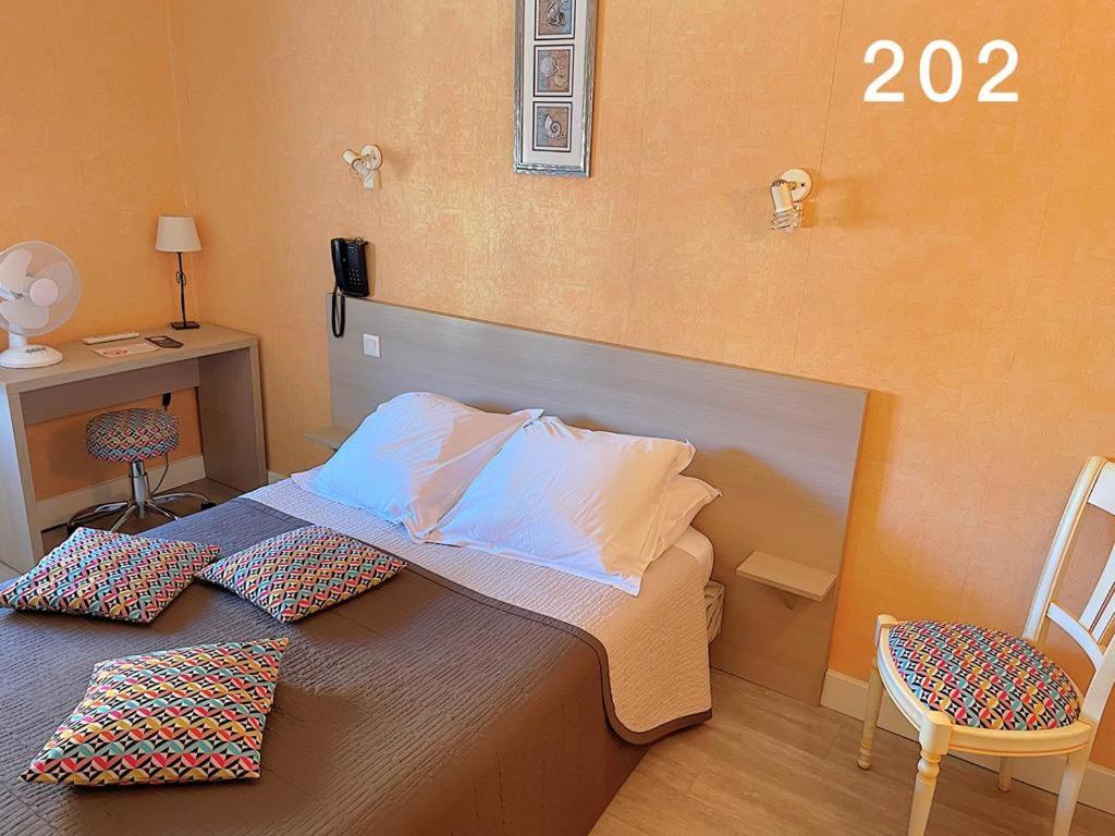 Hotel De La Plage 2 Etoiles 발라 플라주 외부 사진